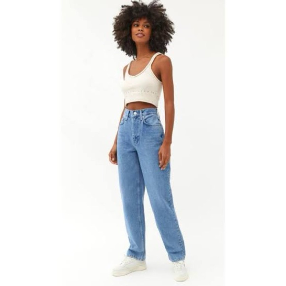 BDG High-Rise Baggy Jeans in Medium Wash - 25